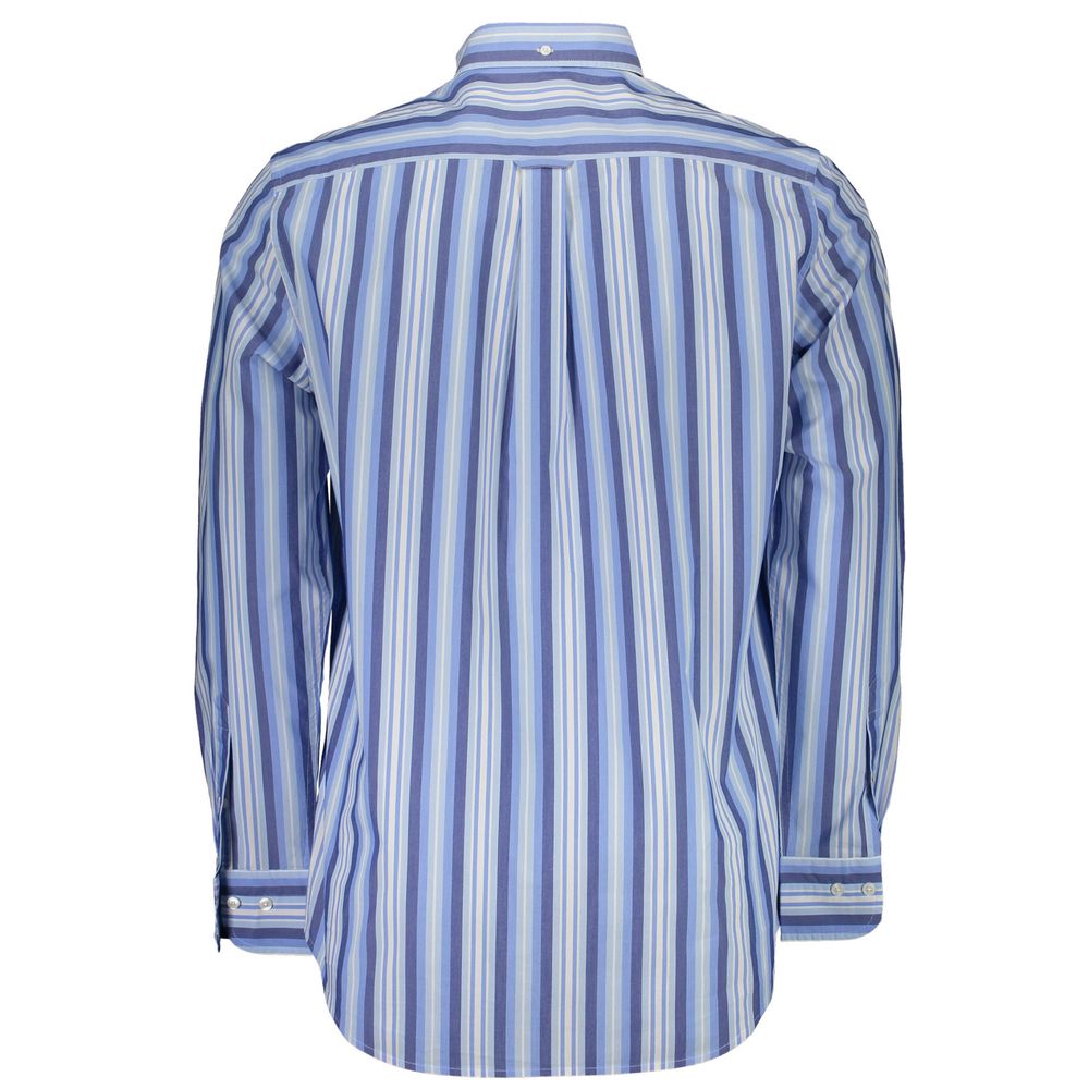 Gant light blue cotton shirt for men